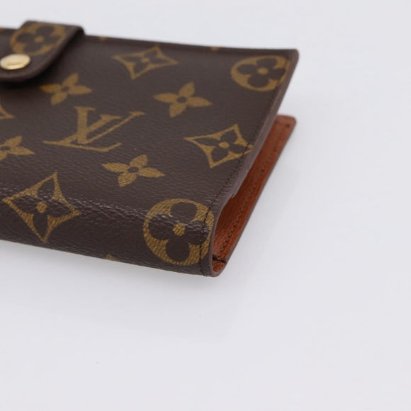 LOUIS VUITTON Monogram Continental Clutch Wallet T61217 LV Auth 196823A
