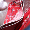 GUCCI Pouch Leather Gold Silver 542202 Auth 196828V-11