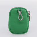 PRADA Hand Bag Nylon 2way Green Silver Auth 196830SAM-31