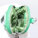 PRADA Hand Bag Nylon 2way Green Silver Auth 196830SAM-33