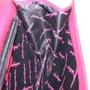 Salvatore Ferragamo Gancini Hand Bag Leather 2way Pink Silver Auth 196831V-20