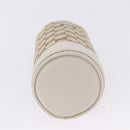 GUCCI GG Canvas Web Sherry Line Drink Holder Beige White Red 28691 Auth 196834A-9