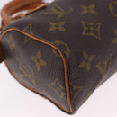 LOUIS VUITTON Monogram Mini Speedy Hand Bag M41534 LV Auth 196836V-16