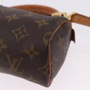 LOUIS VUITTON Monogram Mini Speedy Hand Bag M41534 LV Auth 196836V-17