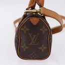 LOUIS VUITTON Monogram Mini Speedy Hand Bag M41534 LV Auth 196836V-4