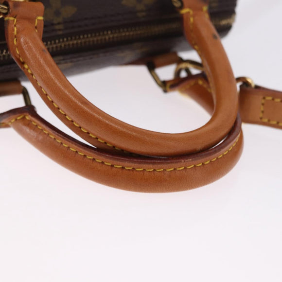 LOUIS VUITTON Monogram Mini Speedy Hand Bag M41534 LV Auth 196836V