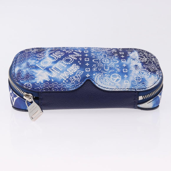 LOUIS VUITTON Monogram Bandana Etui Lunet GM Glasses Case GI0764 Auth 196838M