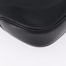 GUCCI Jackie Shoulder Bag Leather Black Silver 001 3306 2684 Auth 196840V-10