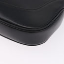 GUCCI Jackie Shoulder Bag Leather Black Silver 001 3306 2684 Auth 196840V-11