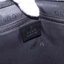 GUCCI Jackie Shoulder Bag Leather Black Silver 001 3306 2684 Auth 196840V-15