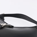 GUCCI Jackie Shoulder Bag Leather Black Silver 001 3306 2684 Auth 196840V-8