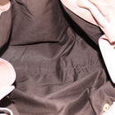 Miu Miu Tote Bag Leather Beige Gold Auth 196841V-16
