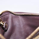 LOUIS VUITTON Monogram Vernis Pochette Cles NM Amarante M93557 Auth 196842A-18