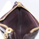 LOUIS VUITTON Monogram Vernis Pochette Cles NM Amarante M93557 Auth 196842A-19