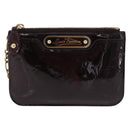 LOUIS VUITTON Monogram Vernis Pochette Cles NM Amarante M93557 Auth 196842A-13