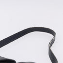 GUCCI GG Supreme Shoulder Bag PVC Navy Gold Auth 196843-14