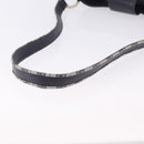 GUCCI GG Supreme Shoulder Bag PVC Navy Gold Auth 196843-9