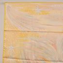 HERMES Carre 90 Scarf ""FEUX DU CIEL"" Silk Yellow Auth 196844M-16