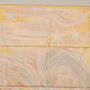 HERMES Carre 90 Scarf ""FEUX DU CIEL"" Silk Yellow Auth 196844M-17