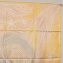 HERMES Carre 90 Scarf ""FEUX DU CIEL"" Silk Yellow Auth 196844M-18
