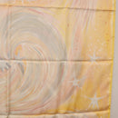 HERMES Carre 90 Scarf ""FEUX DU CIEL"" Silk Yellow Auth 196844M-21