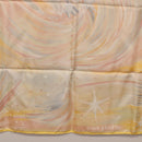 HERMES Carre 90 Scarf ""FEUX DU CIEL"" Silk Yellow Auth 196844M-23
