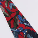 HERMES Twilly Scarf Silk Red Blue Auth 196847M-4