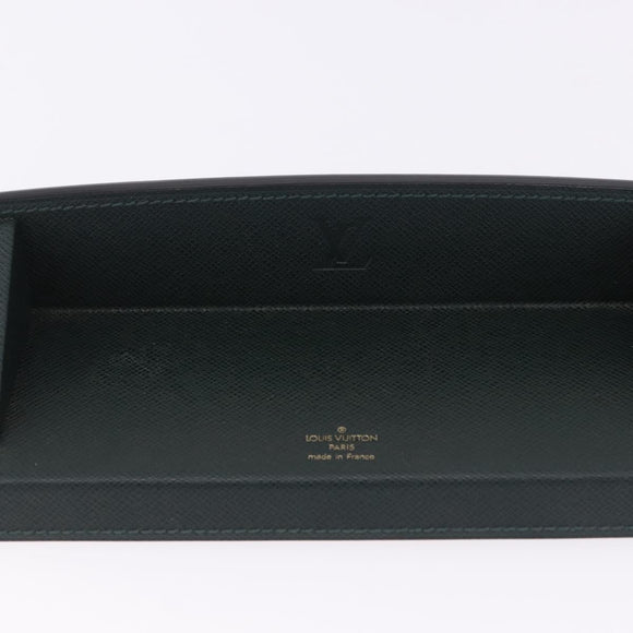 LOUIS VUITTON Taiga Leather Stationery Epicea LV Auth 196848V
