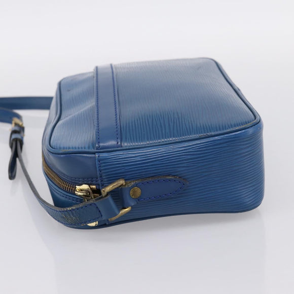 LOUIS VUITTON Epi Trocadero 23 Shoulder Bag Blue M52305 LV Auth 196855