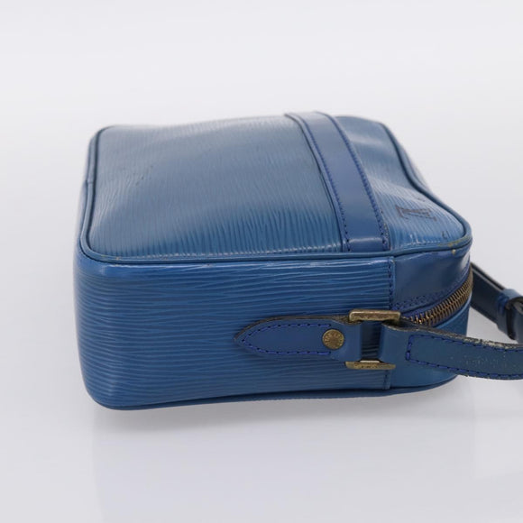 LOUIS VUITTON Epi Trocadero 23 Shoulder Bag Blue M52305 LV Auth 196855