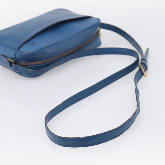 LOUIS VUITTON Epi Trocadero 23 Shoulder Bag Blue M52305 LV Auth 196855