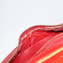 LOUIS VUITTON Monogram Vernis Sutton Hand Bag Red Rouge M91080 LV Auth 196857-20