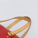 LOUIS VUITTON Monogram Vernis Sutton Hand Bag Red Rouge M91080 LV Auth 196857-14