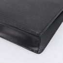 LOUIS VUITTON Epi Pochette Homme Clutch Bag Black M52522 LV Auth 196858-15