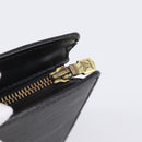 LOUIS VUITTON Epi Pochette Homme Clutch Bag Black M52522 LV Auth 196858-8