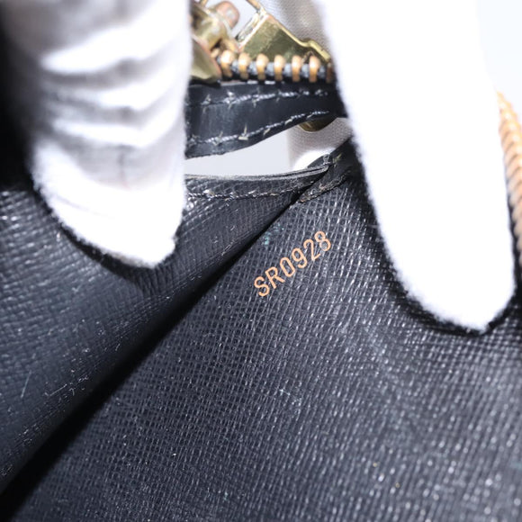 LOUIS VUITTON Epi Pochette Homme Clutch Bag Black M52522 LV Auth 196858