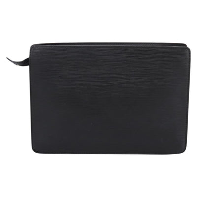 LOUIS VUITTON Epi Pochette Homme Clutch Bag Black M52522 LV Auth 196858 - 0