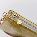 LOUIS VUITTON Monogram Vernis Lexington Pouch Gris M91056 LV Auth 196859-10