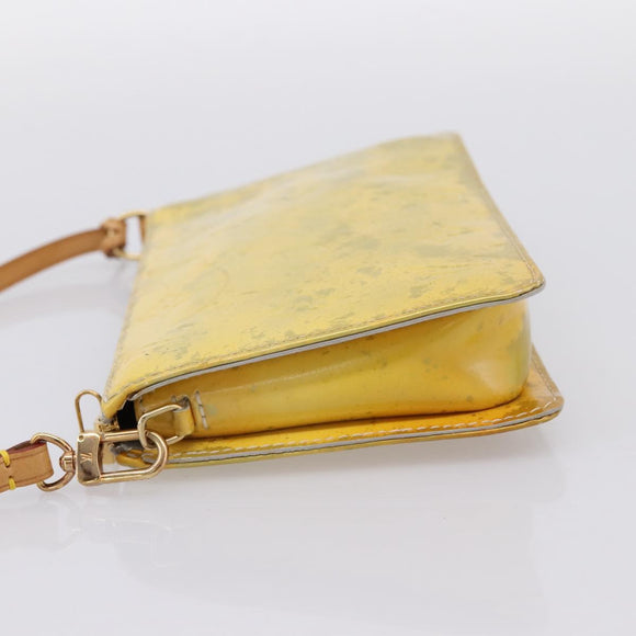 LOUIS VUITTON Monogram Vernis Lexington Pouch Gris M91056 LV Auth 196859