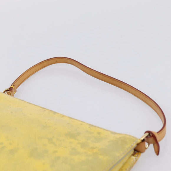 LOUIS VUITTON Monogram Vernis Lexington Pouch Gris M91056 LV Auth 196859