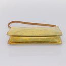 LOUIS VUITTON Monogram Vernis Lexington Pouch Gris M91056 LV Auth 196859-5