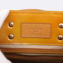 LOUIS VUITTON Monogram Vernis Reade PM Hand Bag Beige M91144 LV Auth 196860-18