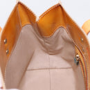 LOUIS VUITTON Monogram Vernis Reade PM Hand Bag Beige M91144 LV Auth 196860-20