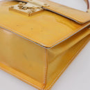 LOUIS VUITTON Monogram Vernis Spring Street Hand Bag Gris M91029 LV Auth 196862-14