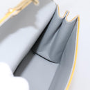 LOUIS VUITTON Monogram Vernis Spring Street Hand Bag Gris M91029 LV Auth 196862-19