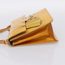 LOUIS VUITTON Monogram Vernis Spring Street Hand Bag Gris M91029 LV Auth 196862-3