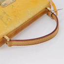 LOUIS VUITTON Monogram Vernis Spring Street Hand Bag Gris M91029 LV Auth 196862-7