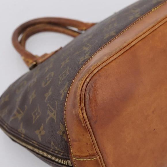 LOUIS VUITTON Monogram Alma PM Hand Bag M53151 LV Auth 196863