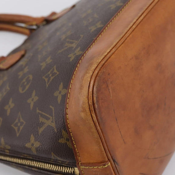 LOUIS VUITTON Monogram Alma PM Hand Bag M53151 LV Auth 196863