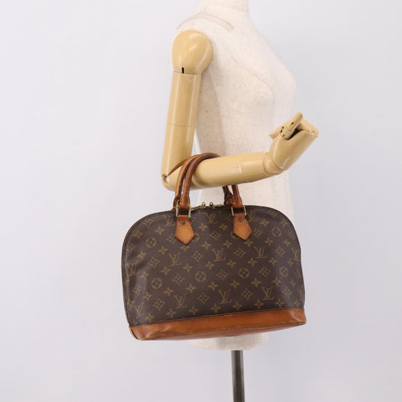 LOUIS VUITTON Monogram Alma PM Hand Bag M53151 LV Auth 196863